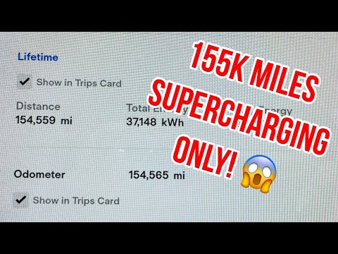 Tesla Model 3 Battery After 155K Miles Supercharging