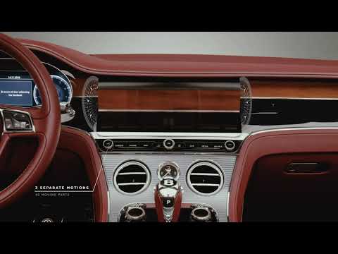 Bentley Demonstrates Brilliant Rotating Dial Display