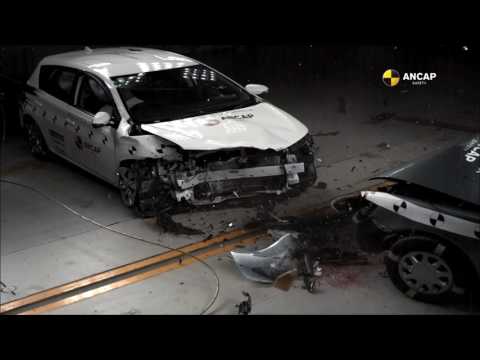 ANCAP CAR-TO-CAR CRASH TEST: 1998 Toyota Corolla vs. 2015 Toyota Corolla