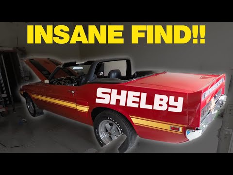 No Way! A Garage Find 1969 Shelby GT 500 with only 27k miles?