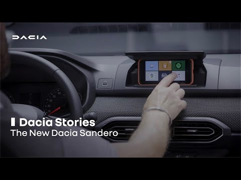 The New Dacia Sandero: the screen comes out of your pocket | Groupe Renault