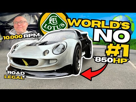 BUILT IN A SHED! 850HP Lotus Elise!