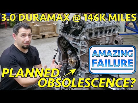 BAD 2020 Silverado 3.0 Duramax LM2 Engine Teardown INCREDIBLE DAMAGE!