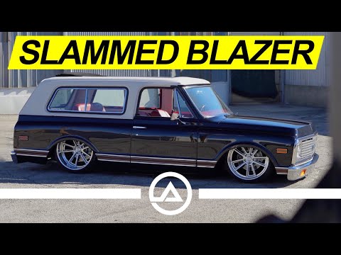 700 hp Supercharged &#039;72 Chevy Blazer On Air Suspension