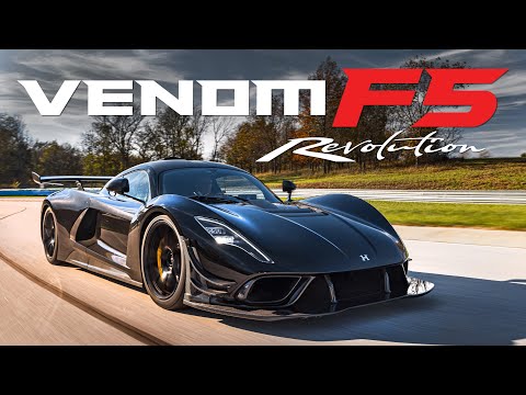 Hennessey Venom F5 Revolution Driven By David Donohue | VBOX Full Lap