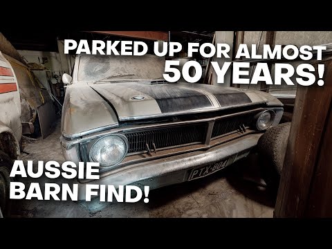 This Barn Find XY GT has been garaged for almost 50 years!