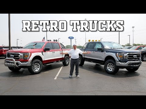 Retro Trucks - RED OR BLUE? | Beechmont Ford