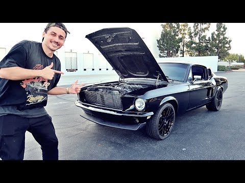 My Coyote Swapped Classic Mustang Gets Rebuilt, Tuned, and Custom Intake!!! She&#039;s driving again!