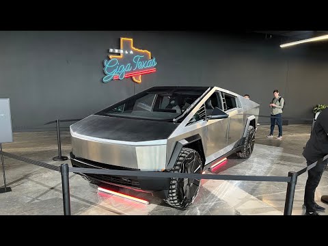 NEW Tesla Cybertruck Prototype at Investor Day