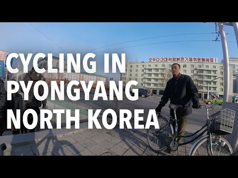 NORTH KOREA | CYCLING THROUGH THE STREETS OF PYONGYANG