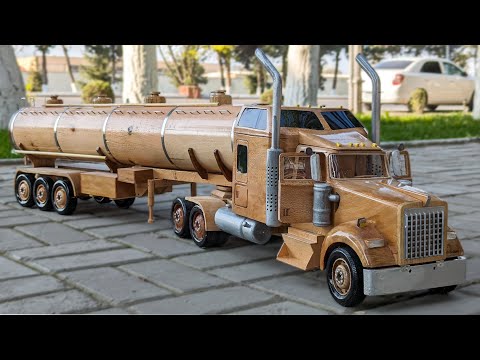 Wood Truck - Kenworth W900LX - Awesome Woodcraft