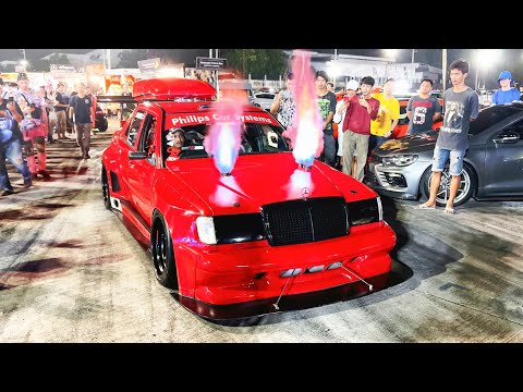 Thailand&#039;s Biggest Car Festival! This Could Never Happen in the US!