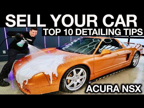 Top 10 Detailing Tips To Add Value To Your Car!