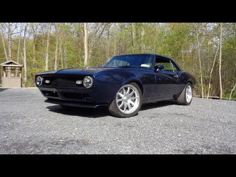 1968 Chevrolet Camaro aka Entaro Project LS3 6 Speed in Blue &amp; Ride My Car Story with Lou Costabile