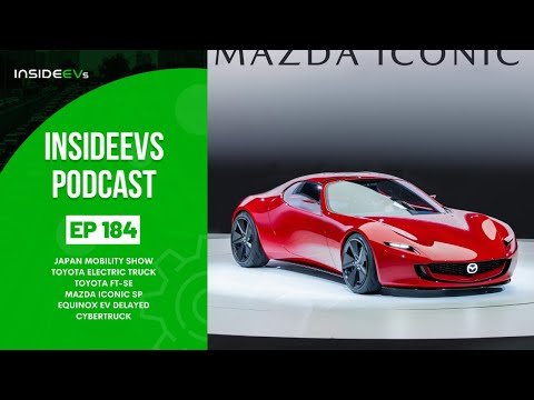 InsideEVs Podcast #184: Japan Mobility Show, Toyota EV Truck, FT-Se, Mazda Iconic SP, Cybertruck