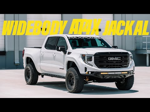 Ultimate GMC Off-Roader - PaxPower Jackal for 2022-2024 GMC Sierra AT4 AT4X