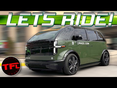 The All-Electric Canoo Is Like NO Other Van You&#039;ve Ever Known or Driven: Come Ride Along With Me!