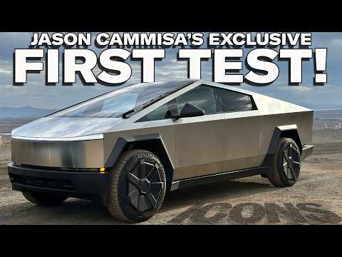 Exclusive 2024 Tesla Cybertruck Full Review &amp; Drag Race w R1T &amp; Hummer — Jason Cammisa on the ICONS