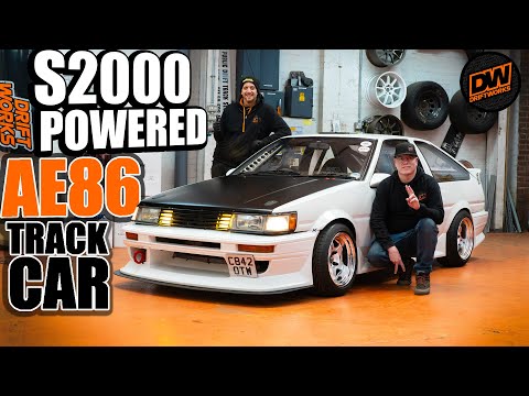 My new S2000 Powered AE86 Track Car - F20c Swapped Levin