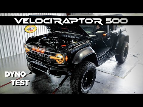 Hennessey VelociRaptor 500 Bronco Raptor // Chassis Dyno Testing