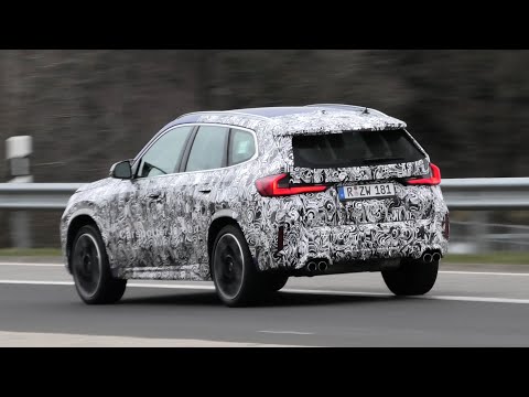 2024 BMW X1 M35i Prototype Spied Testing At The Nürburgring