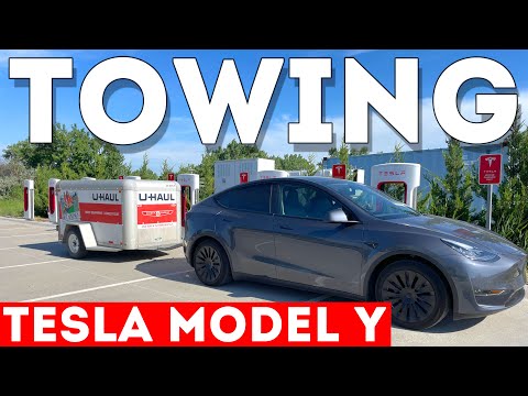 Watch This Before Towing In Your Tesla Model Y!