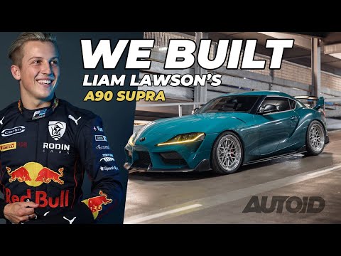 What Does An F1 Driver Drive? Liam Lawson&#039;s Supra Built By AUTOID