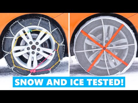 Snow Socks VS Snow Chains VS Snow Tires - What&#039;s REALLY Best on Snow and Ice?