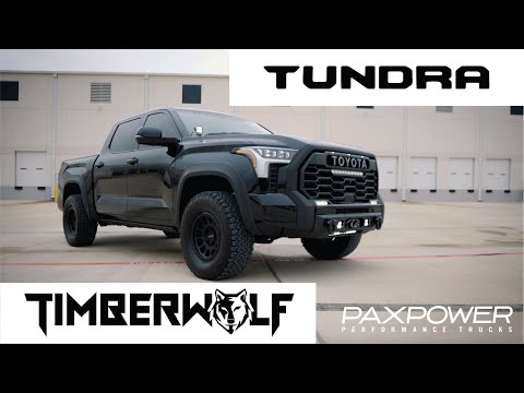 New Off-Road 2022-2024 Toyota Tundra Build - PaxPower Timberwolf