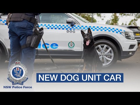 NSW Police Force unveil new Dog Unit car - NSW Police Force