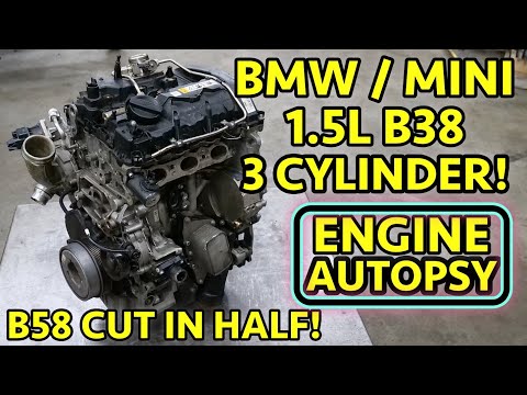 MYSTERY FAILURE? 3-Cylinder BMW / Mini Cooper B38 1.5L Engine Teardown