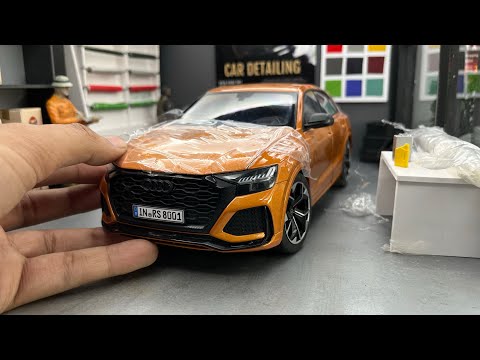 Detailing a Mini Audi RSQ8 at Miniature Car Detailing Studio 1:18 Scale | Diecast Model Cars