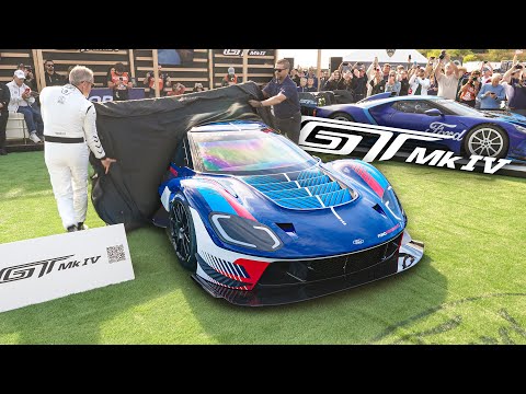 FIRST LOOK AT THE ALL-NEW 800HP FORD GT MK IV *ON TRACK*