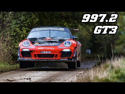 PORSCHE 997.2 GT3 Rally 2023 | REV LIMITER, DRIFTS &amp; INSANE INTAKE SOUNDS