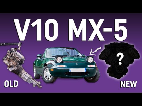 We&#039;re putting a V10 into a Mazda MX-5! | Ep.4