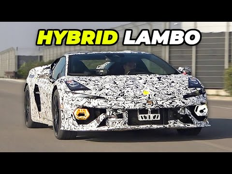 NEW Lamborghini Huracan Replacement testing on the road + Hybrid Engine Sound!