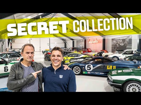Exploring UNSEEN race car Collection with Archie Hamilton! | F1, NASCAR, Group C, Rally, GT3 | 4K