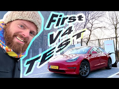 My first Tesla V4 Supercharging session, the full experience