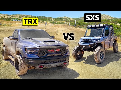 Beto OnDGas’s 2dr RAM TRX vs Polaris NorthStar UTV // THIS vs THAT Off-Road
