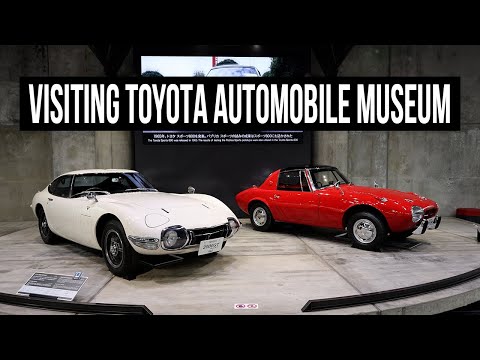 Visiting the Toyota Automobile Museum in Japan for the first time!