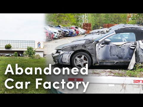 We Found an Abandoned Car Factory Still Full of Items