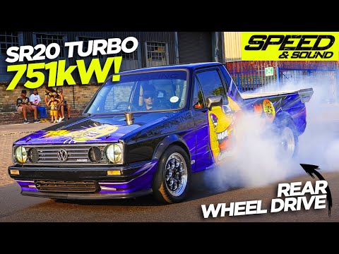 [EL PACO] Rear Wheel Drive TURBO CADDY | PLUS ERF Racing Workshop Visit - Part 1