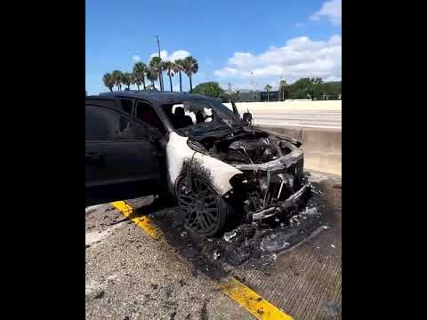 Leonard Fournette escaped injury after his car caught fire, while he was driving it