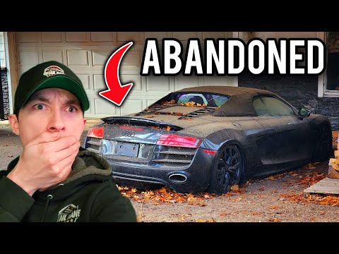 I Found an Abandoned Audi R8 &amp; Detailed It with WD Detailing
