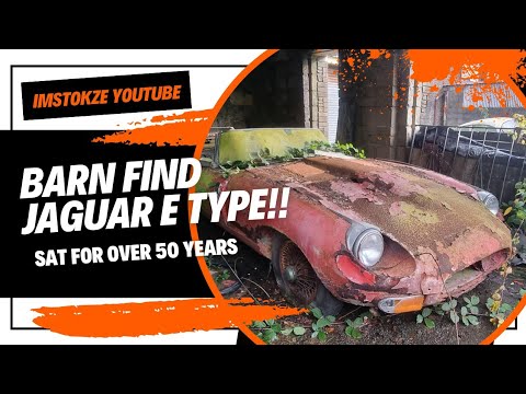 ABANDONED E-TYPE JAGUAR Untouched For Over 50 YEARS | IMSTOKZE 🇬🇧