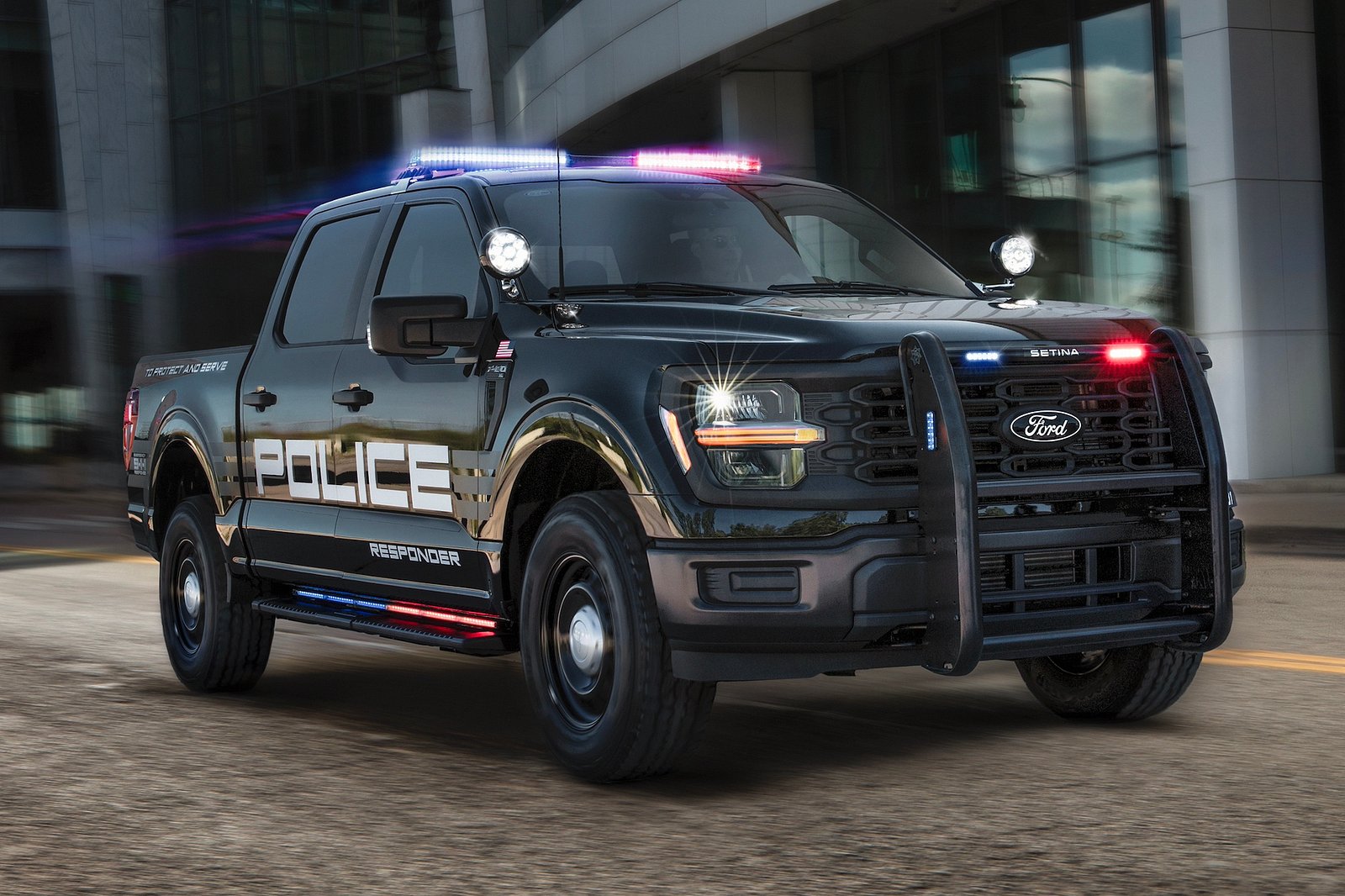 2024 Ford F150 Police Responder Updated Features MotorTrends